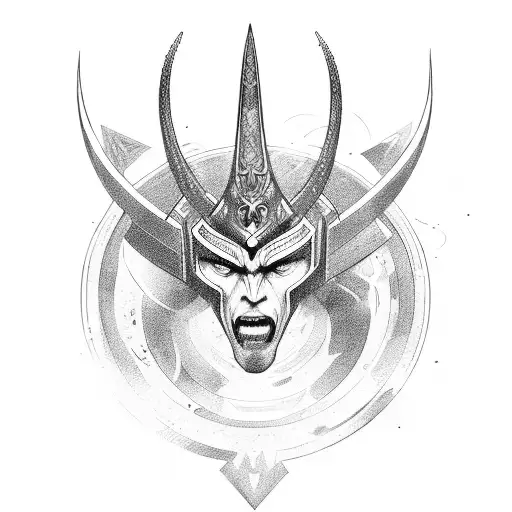 heimdall watching over  tattoo design idea