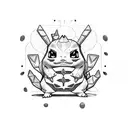 bulbasaur tattoo design idea