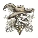Doc Holliday inspired design tattoo design idea