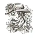 Doc Holliday inspired design tattoo design idea