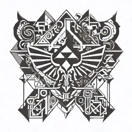 Zelda twilight princess  tattoo design idea