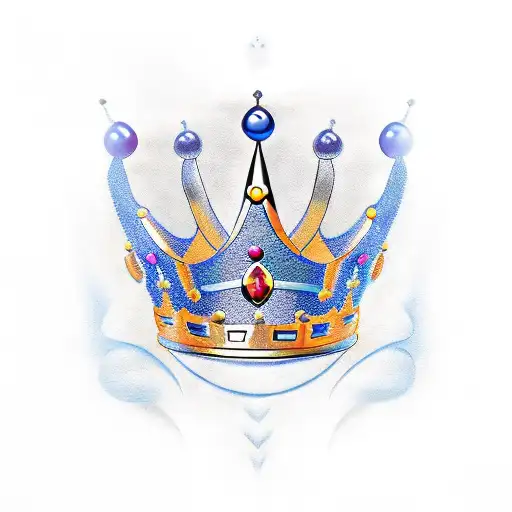 Queen's Crown tattoo design idea