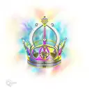 Queen's Crown tattoo design idea