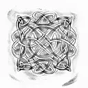Celtic Knot tattoo design idea