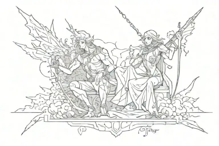 You are not allowed to judge my actions You can't hold that kind of power I cannot be subdued, insignificant attempts Yo tattoo design idea