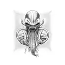 xenomorph tattoo design idea