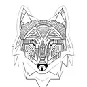 brother bear eagle, Wolf, Bear totem fine line tattoo design idea