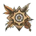 mountains, jackson, addie, compass, propeller tattoo design idea