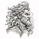 Zeus tattoo design idea