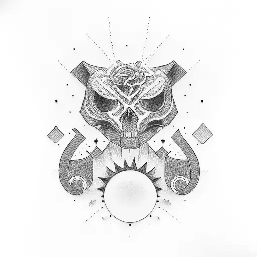 Positive vibes tattoo design idea