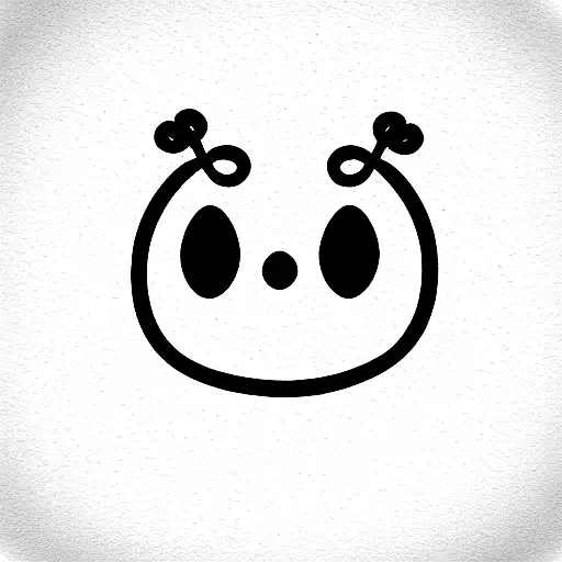 broccoli with smiley face cute tattoo design idea