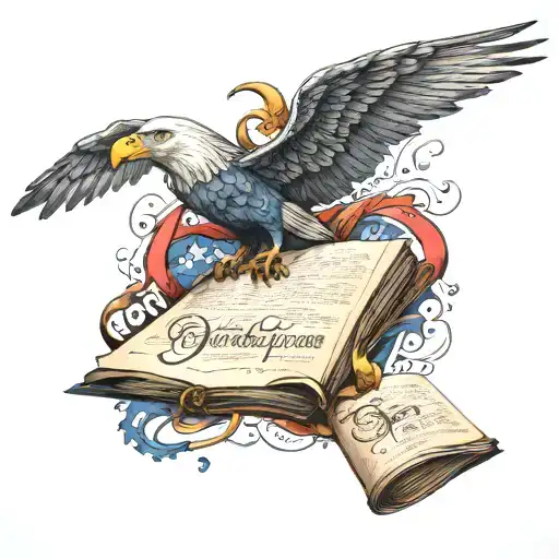 constitution we the people tattoo design idea
