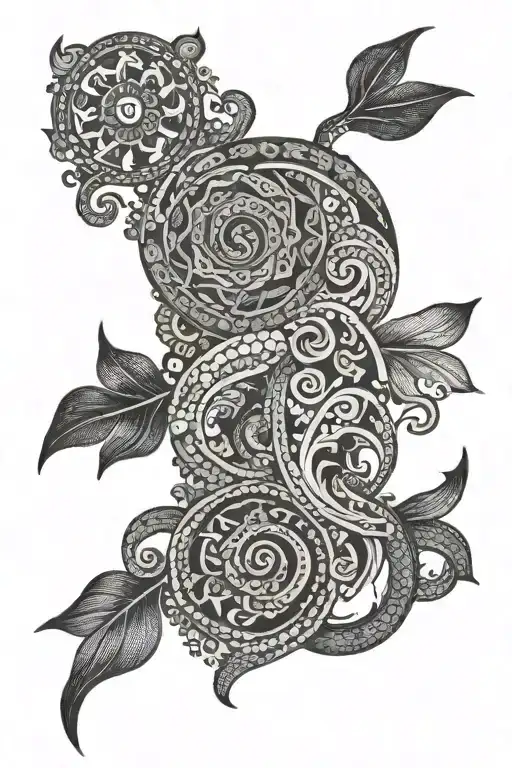 Anglo-Saxon tattoo design idea