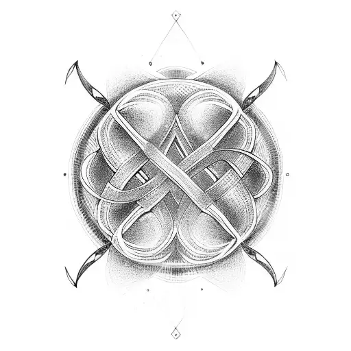 Infinity Symbol tattoo design idea