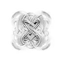 Infinity Symbol tattoo design idea