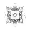 Infinity Symbol tattoo design idea