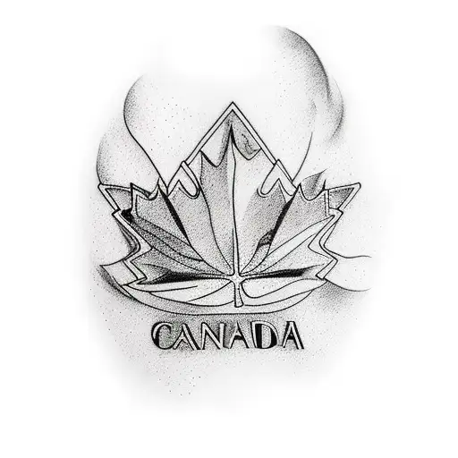 create a full arm tatto that includes item that can remember Canada, civil engineer, immigrant tattoo design idea