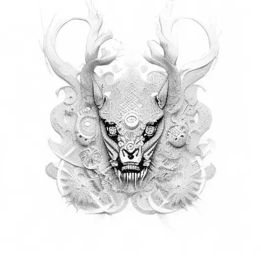 Ramos de oliva tattoo design idea