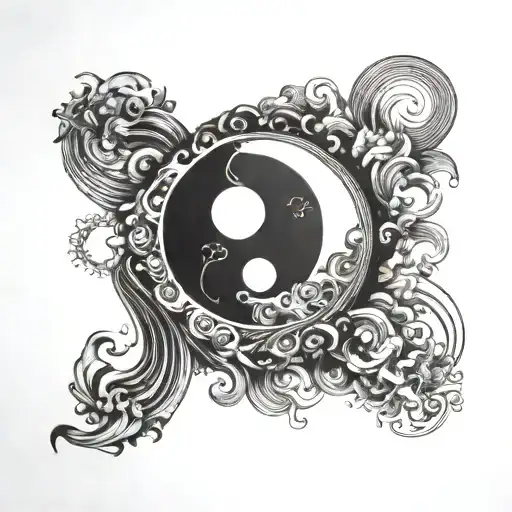 i have a yin yang sumbol on my hand next to the thumb i need an idea to cover it up tattoo design idea