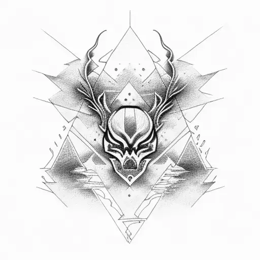 fire ratio tattoo design idea