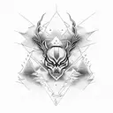 fire ratio tattoo design idea