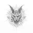 fire ratio tattoo design idea