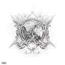 chosen even broken tattoo design idea