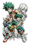 My Hero Academia: Mirako tattoo design idea