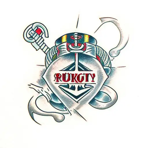 refuse to sink tattoo design idea