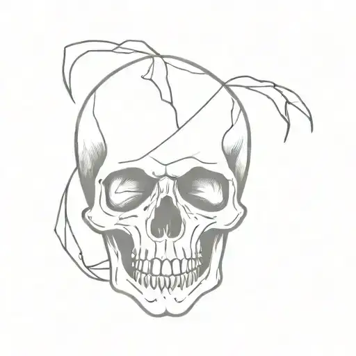Memento Mori tattoo design idea