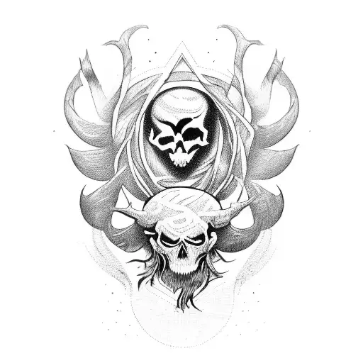The Web of Wyrd from Norse mythology combined with the saying "sometimes death is a kindness"  tattoo design idea