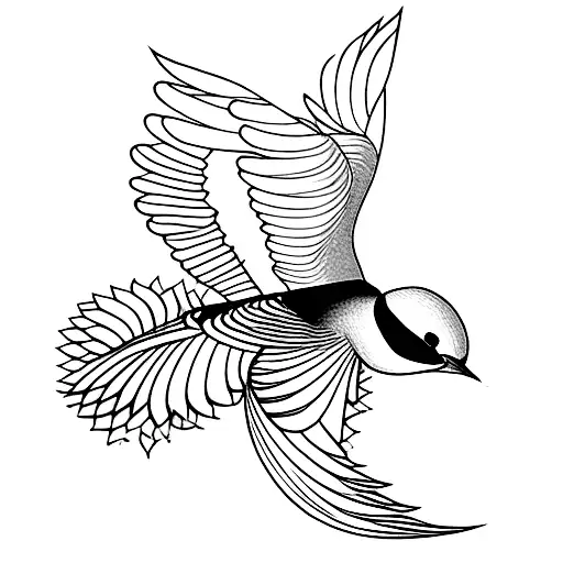 Swallow Bird tattoo design idea