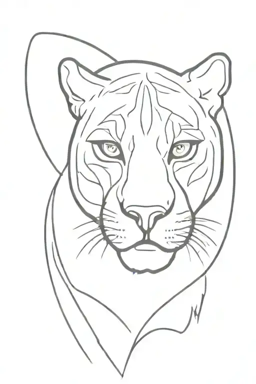 panther vicious  tattoo design idea