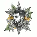 drake lyrics tattoo design idea