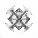 IRON CROSS tattoo design idea