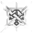 IRON CROSS tattoo design idea