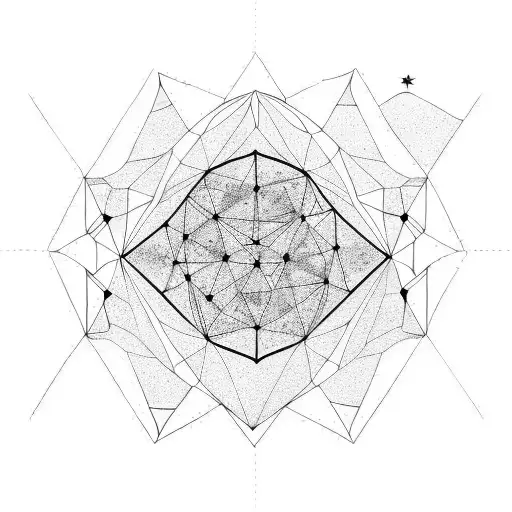 geometric astrophysics  tattoo design idea
