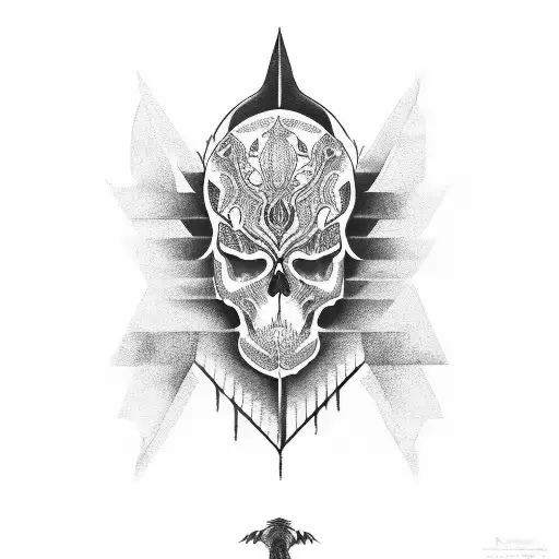 fenix y suicidio tattoo design idea