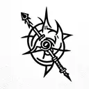 final Fantasy 7 tattoo design idea