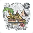peru tattoo design idea