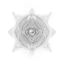 Emilie n'aime un ambigram tattoo design idea