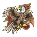 German Eagle tattoo design idea