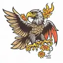 German Eagle tattoo design idea