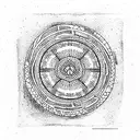 lines tattoo design idea