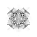 vortex goth energy  tattoo design idea