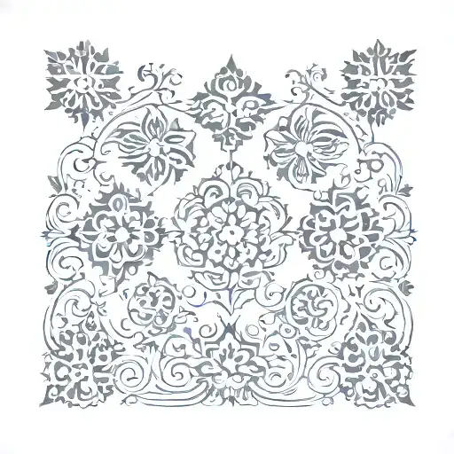 spanish patterns  tattoo design idea