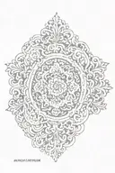 spanish patterns  tattoo design idea