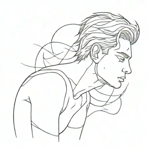 protagonist syndrome tattoo design idea