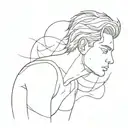 protagonist syndrome tattoo design idea