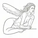 protagonist syndrome tattoo design idea